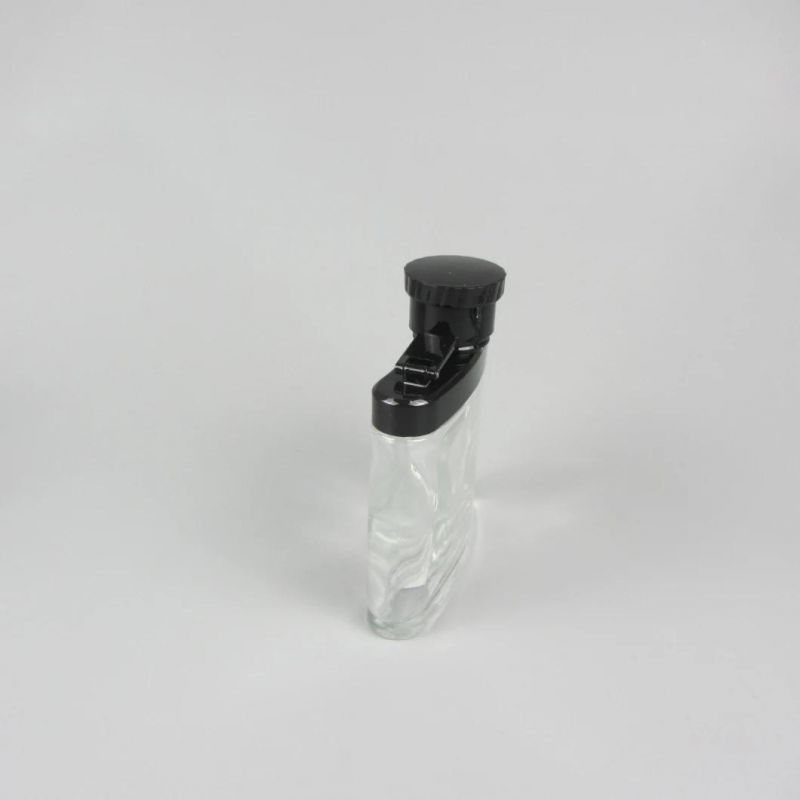 Hot Sale Square Glass Perfume Bottle with Sprayer