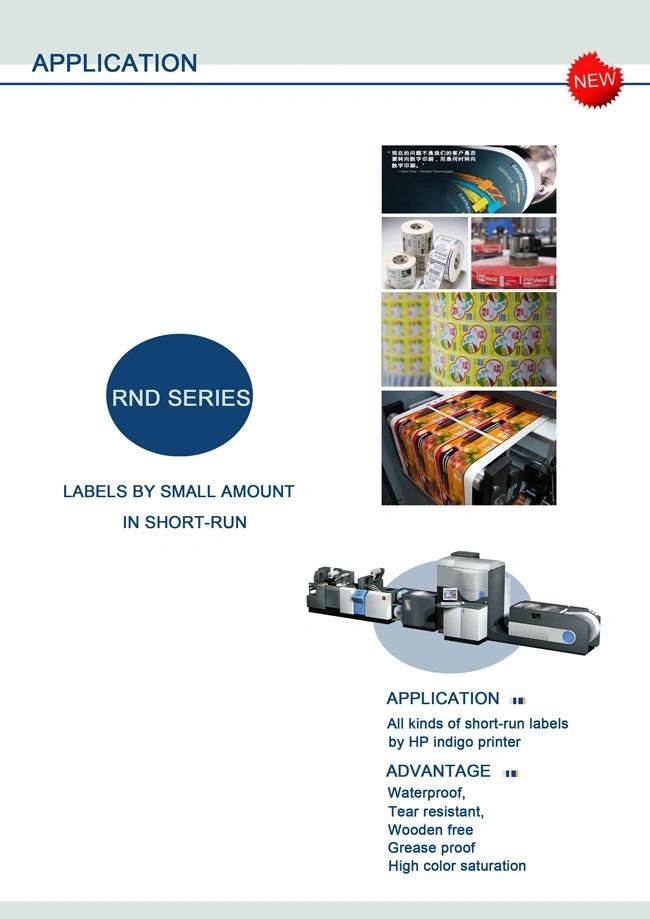 Grease-Proof HP Indigo Printable Synthetic Paper for Poster