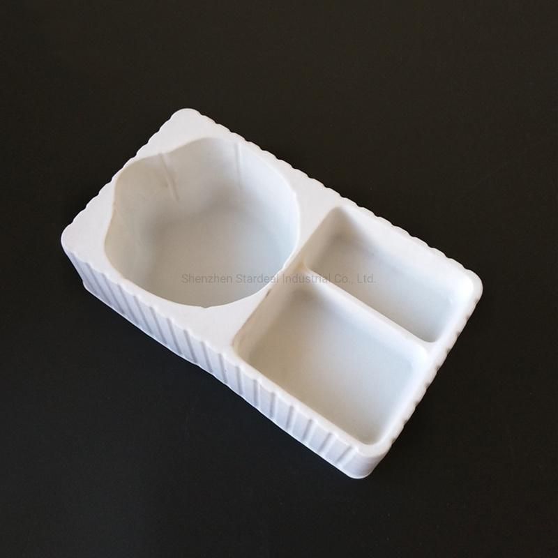 Factory Price Custom PS White Blister Cosmetic Makeup Tray