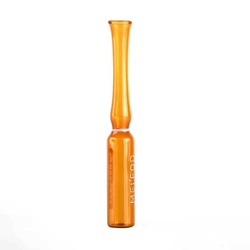 Cosmetic Ampoule 1ml 2ml 5ml 10ml Clear and Amber Medical Glass Ampoule for Injection