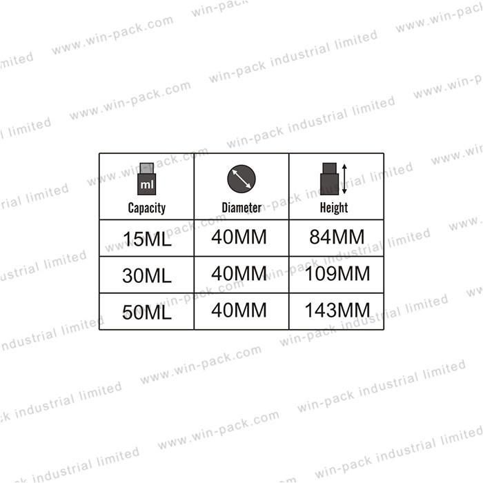 Custom Airless Pump Bottle White Square Airless Cosmetic Bottles 15ml 30ml 50ml