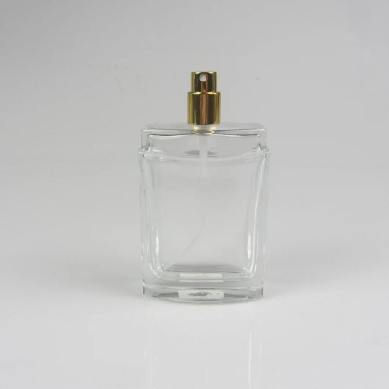 High Quality Transparent OEM Glass Perfume Bottle 100ml Set