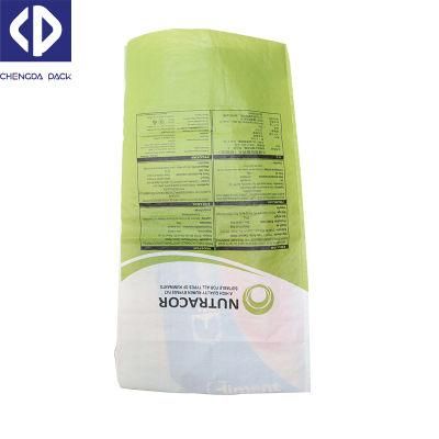 20kg 50kg BOPP Laminated PP Woven Packaging Sacks Bag for Sugar Rice Feed