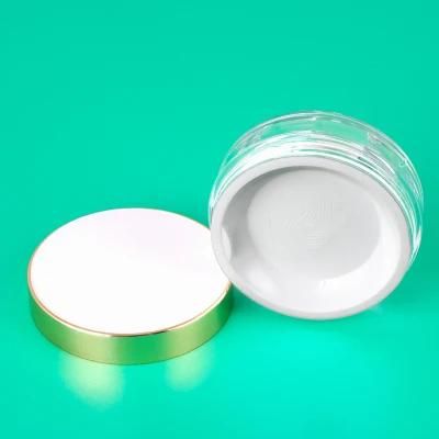 Wholesale Customized Makeup Packaging Round Plastic Empty Loose Powder Jar Cosmetic Case