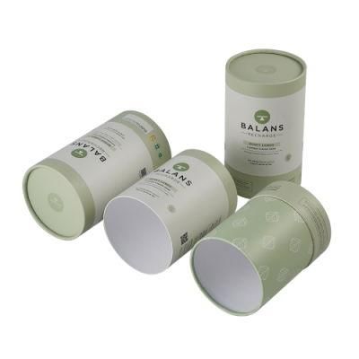 Firstsail Eco Recycled Push up Cylinder Storage Dry Food Box Luxury Honey Lemon Flavor Powder Drink Bottle Paper Tube Packaging