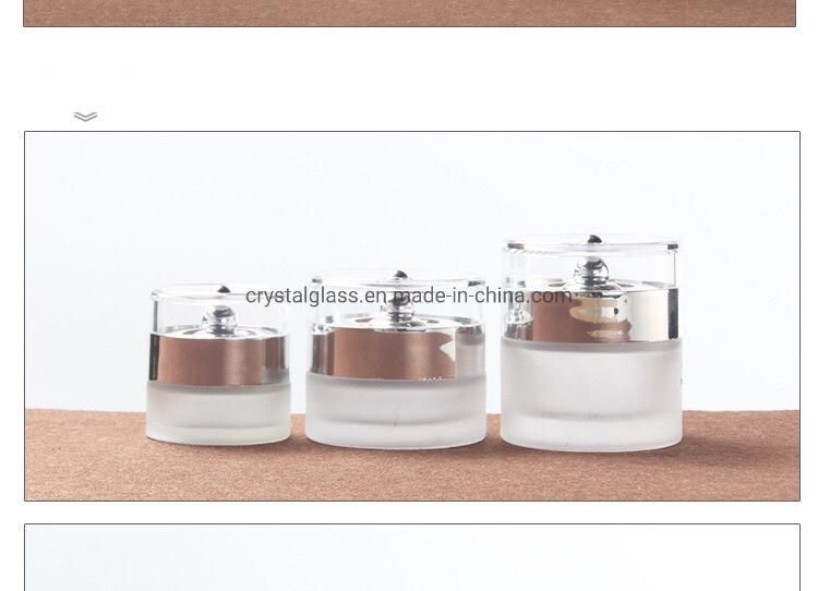 20ml 30ml 40ml 60ml 80ml 100ml 120ml Travel Lotion Bottles with Silver Caps