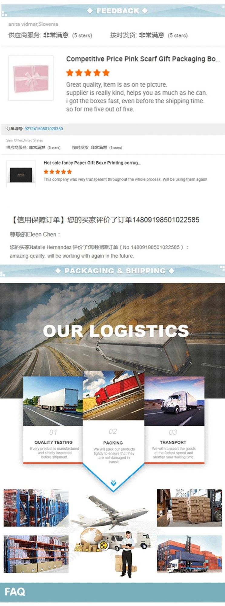 China Wholesale Eco-Friendly Apparel/ Clothing/Shoe/Garment Packaging Foldable Shipping/Mailer Paper Packing Boxes