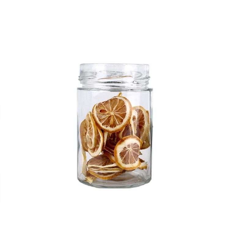 380ml Glass Jars Jam Honey Glass Jars with Deep Tight-Fitting Lid
