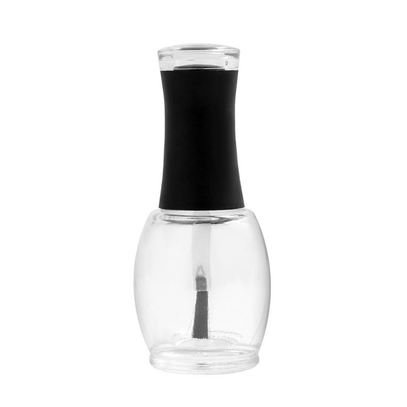 Wholesale High Quality 8ml Clear Glass Unique Empty Nail Polish Bottle