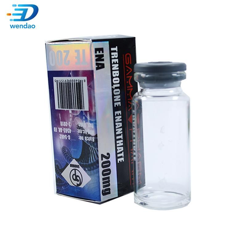 Customized Logo Cardboard 10ml Vial Paper Box Packaging for Medicine Bottle