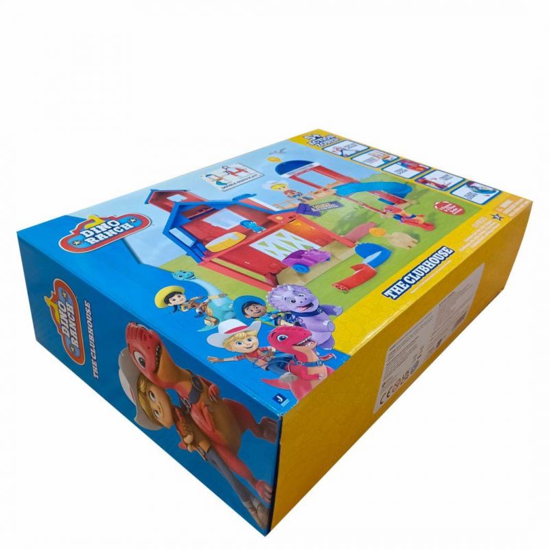 Factory Customized Hard Corrugated Children Toy Mailer Packaging Full Color Printing Glossy Lamination Box