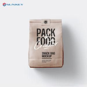 Wholesale Customizable Reusable Flat Plastic Food Packaging Bags