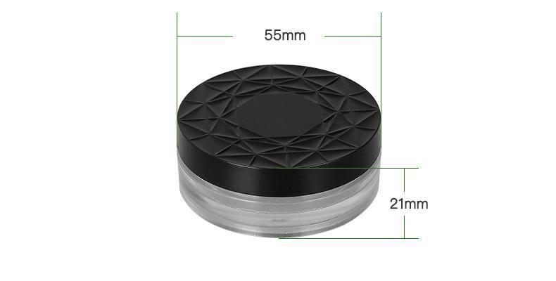 Wholesale Customized 10g Unique Cap Loose Powder Eye Shadow Case Cream Eye Shadow Container for Loose Powder Packaging