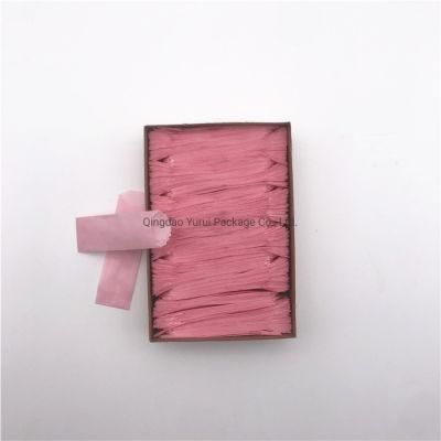 Recyclable Food Grade Pink Waxed Paper Bag for Tobacco