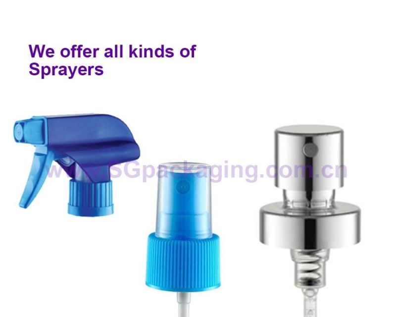 Cosmetic Perfume Spray Pump 18/410 20/410 22/410 24/410 Aluminum Silver Mist Sprayer