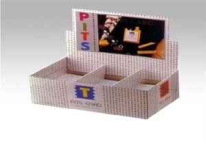 Custom Printing Foldable Corrugated Retail Counter Display Box