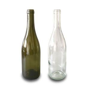 Wholesale 750ml Burugndy Wine Glass Bottle