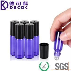 10ml Glass Roll on Bottles Metal Ball &amp; Brushed Cap