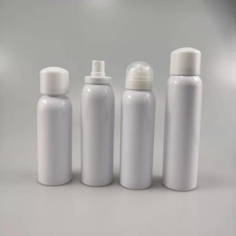 100ml 150ml 200ml White Pet Bayonet Sunsceen Spray Bottle Mist Atomizer Bottle Sub-Bottling Bottle