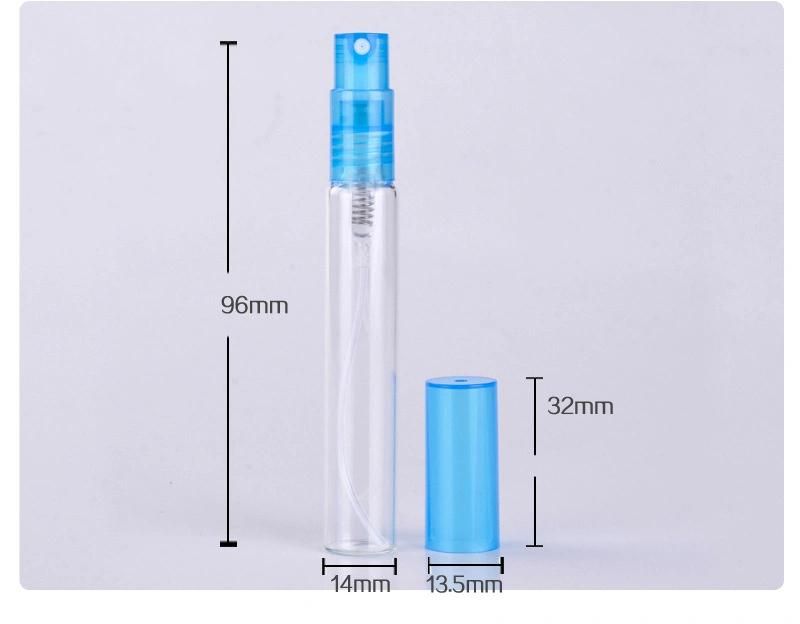 8ml Empty Mini Glass Refillable Spray Perfume Bottle Small Promotion Sample Perfume Atomizer