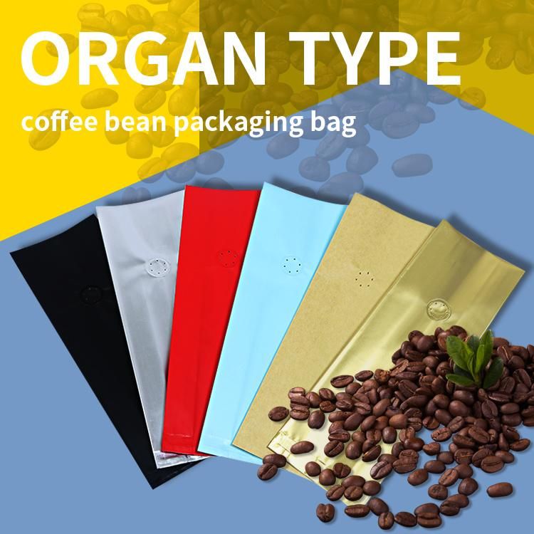 Custom Resealable Ziplock Stand up Pouch Kraft Paper Tea Coffee Snack Packaging Bag for Food with Window