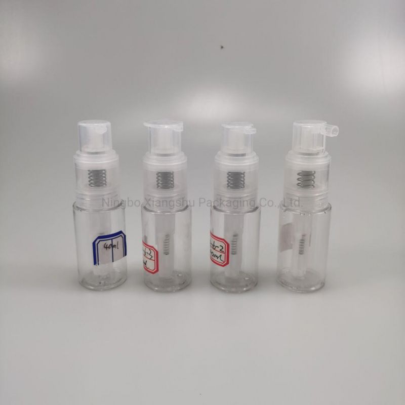 Best Selling Low Prices Quality Plastic Transparent Spray Powder Water Bottles