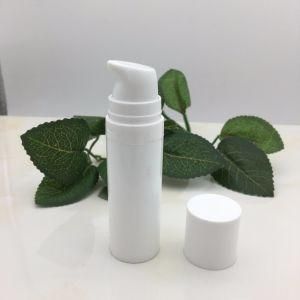 Empty Airless Bottles White Airless Serum Container 5ml 10ml 15ml PP Airless Pump Bottle