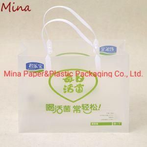 2019 Plastic PP Bag Clip Handle Bags Shopping Bags Gift Bags Promotional Bags