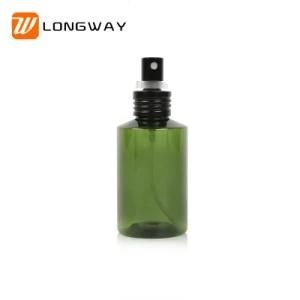 100ml Green Plastic Bottle Pet Bottle Aluminum Spray Bottle