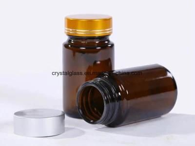 Oral Liquid Bottle Brown Glass Bottle Medicine Bottle Sample Cosmetic Glass Container 60/100/200/300ml