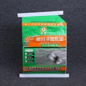 Custom Woven Plastic Color Printed Valve Pocket Packaging Bag