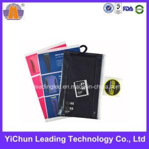 Plastic PE Zipper Ziploc Hanger Bag for Clothes, Underwear