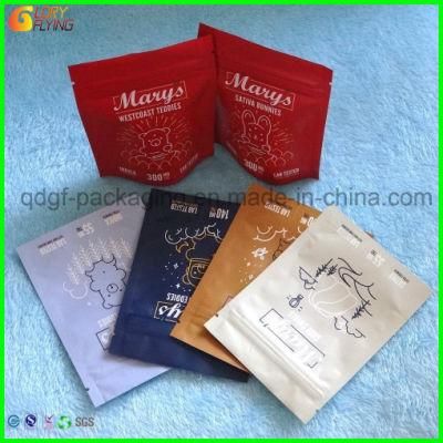 Tobacco Cigar Packaging Bag with Zipper/Resealable Pouch