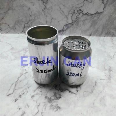 Erjin Wholesale Custom Beverage Aluminium Beer Can 250ml 330ml 355ml 375ml 440ml 473ml 500ml