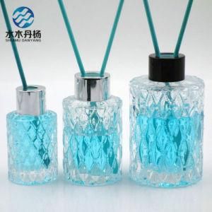 Embossed Logo 100ml 150ml 200ml Home Decor Aromatherapy Diffuser Glass Bottle