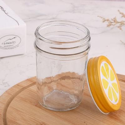 Diamond Shape Glass Mason Jar for Food Storage