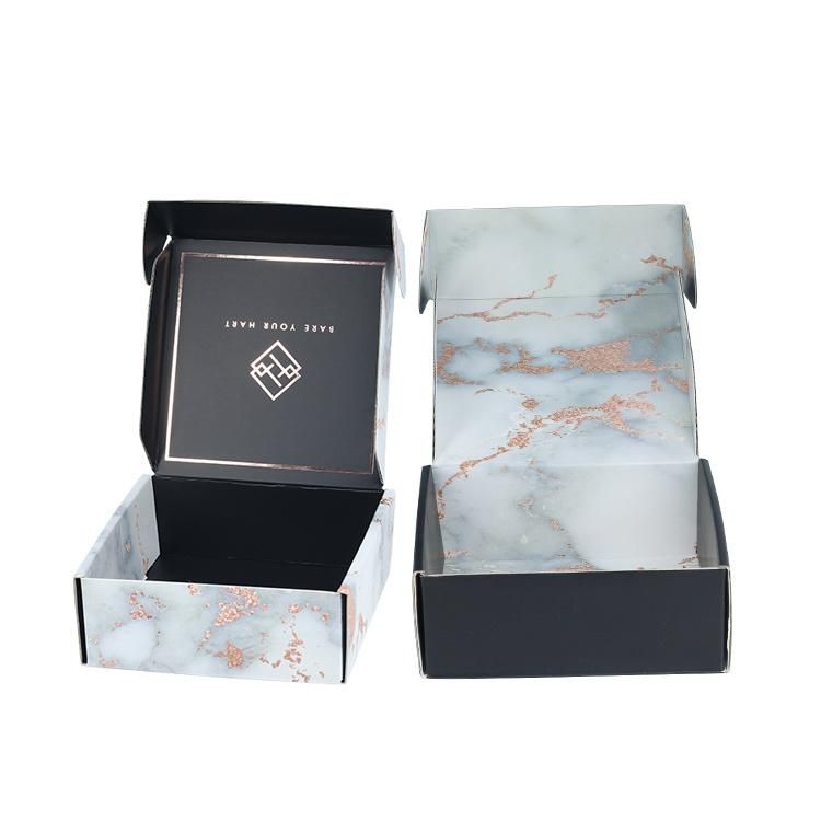 Eco Friendly Luxury Custom Size Foldable Holographic Paper Box Wedding Clothing Paper Cardboard Cosmetic Gift Packaging Box