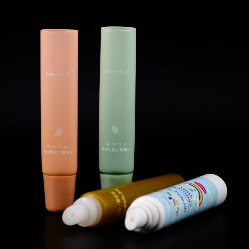 Plastic Empty Lipstick Tube Packaging with Different Cap Option for Lip Balm Empty Lipgloss Tube