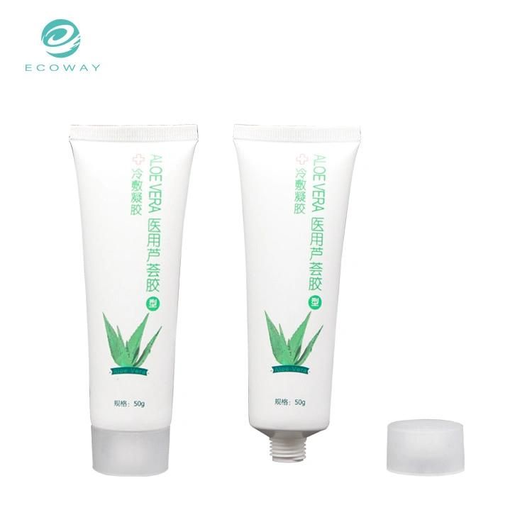 Empty Plastic Cream Pharmaceutical Gel Tube Packaging