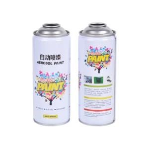 Wholesale Customized Printed Empty Tinplate Aerosol Spray Can