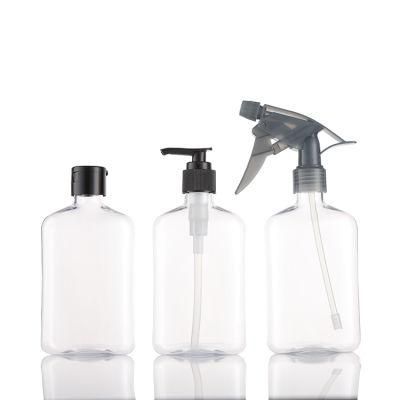 250ml Square Shaped Pet Plastic Bottle (ZY01-C006)