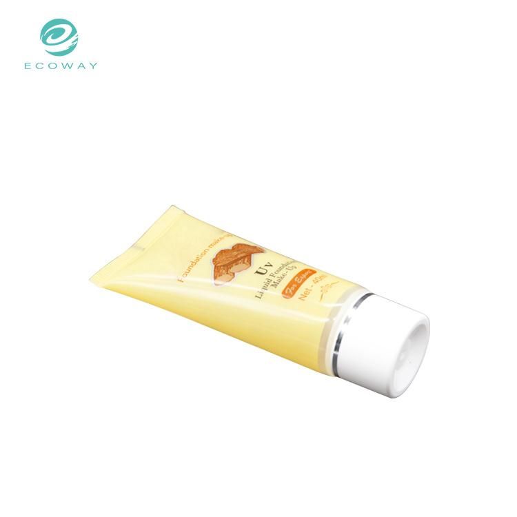 Makeup Cream Plastic Packaging Empty Cosmetic Tube