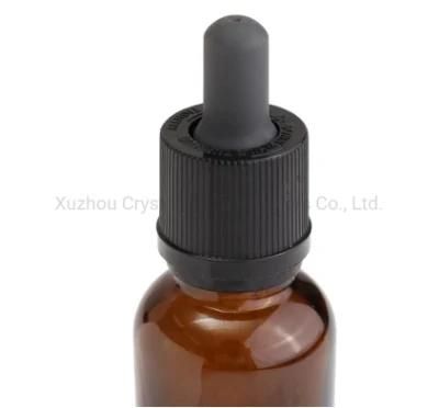 20ml 30ml Amber Essential Oil Glass Bottle with Dropper
