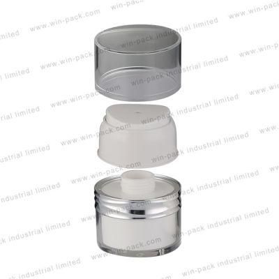 Custom Made 30g 50g Skin Care Empty Fancy Airless Acrylic Jar with High Quality Low Price