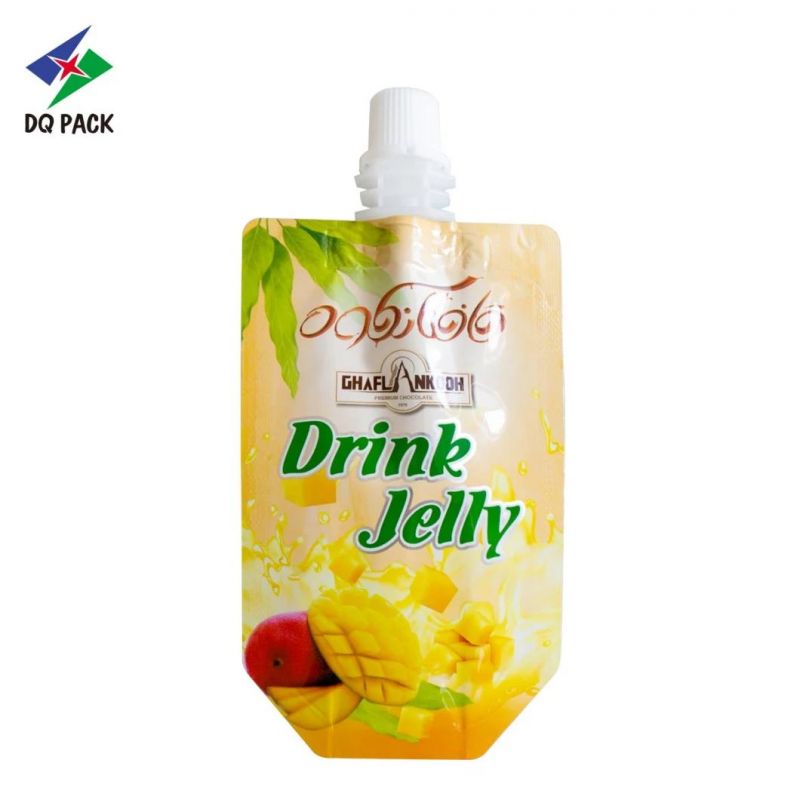 Colorful Printing Jelly Bag with Spout