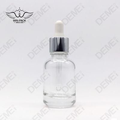 20/50/100/120ml 60g Cosmetic Skin Care Packaging Green Round Shoulder Toner Lotion Glass Dropper Bottle and Cream Jar