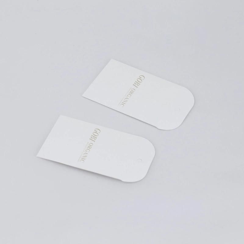 Matte White Paper Custom Spare Button Small Pouch