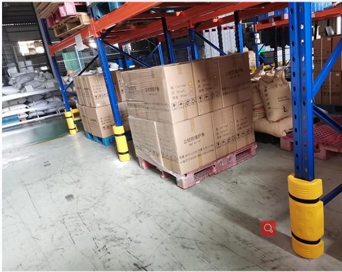 Factory Sale Warehouse Pallet Rack Protector Plastic Upright Protection Plastic Column Protector