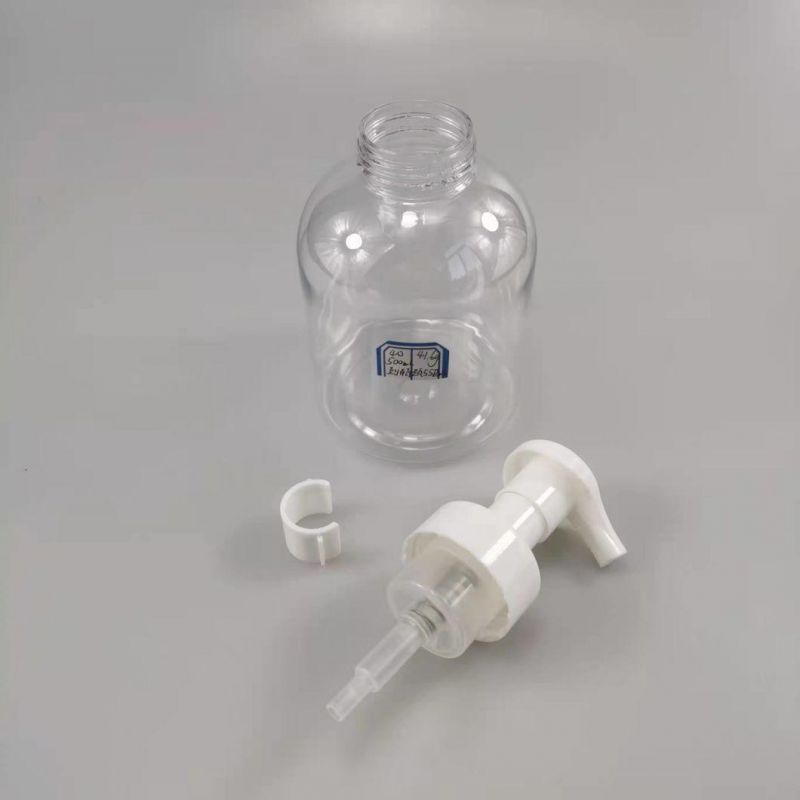 500ml Round Pet Facial Cleanser Press Bottle Hand Sanitizer Container Plastic Foam Bottle