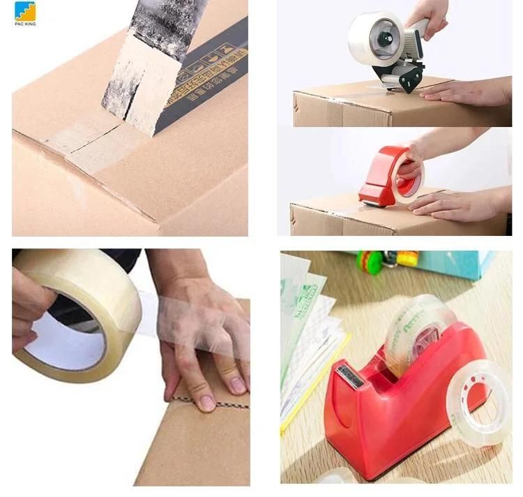 OEM Printed Carton Sealing BOPP Tape Single Sided Clear Packing Tape